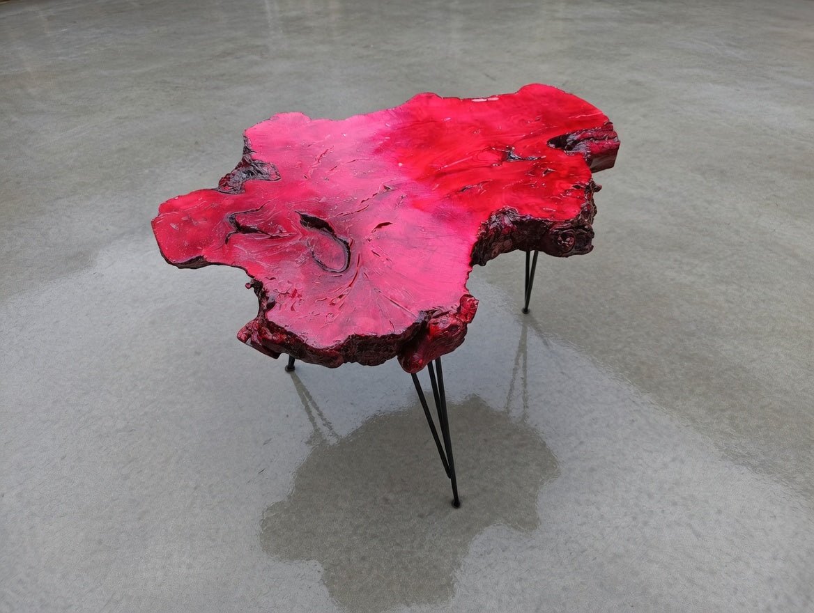 20" Red Olive Coffee Table