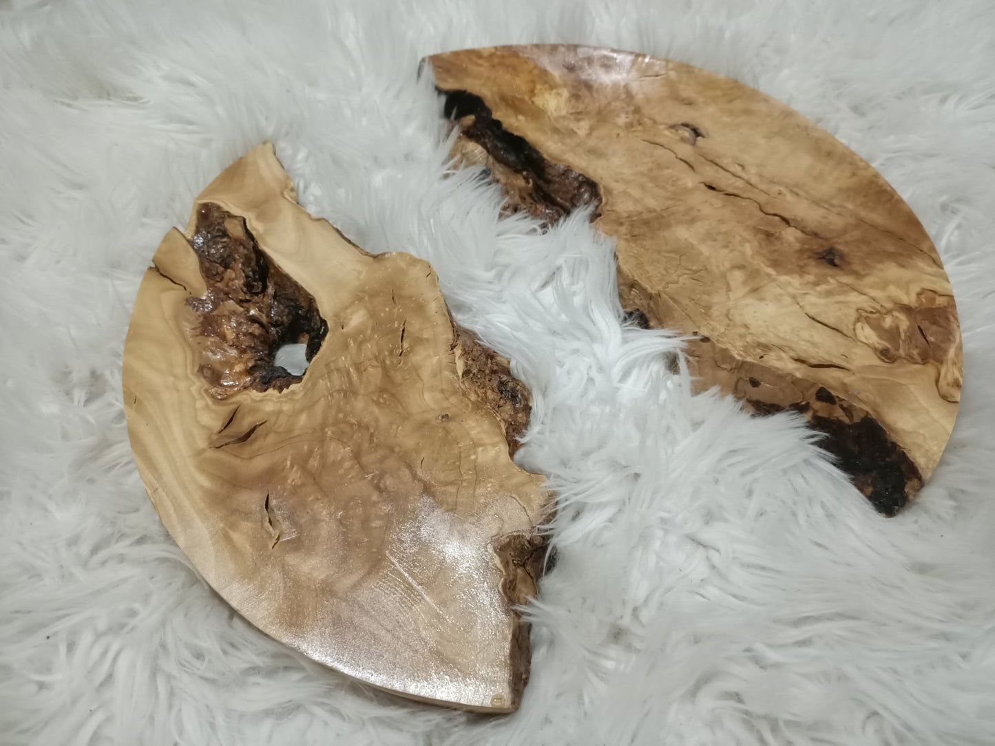 Round Olive 16" Slabs