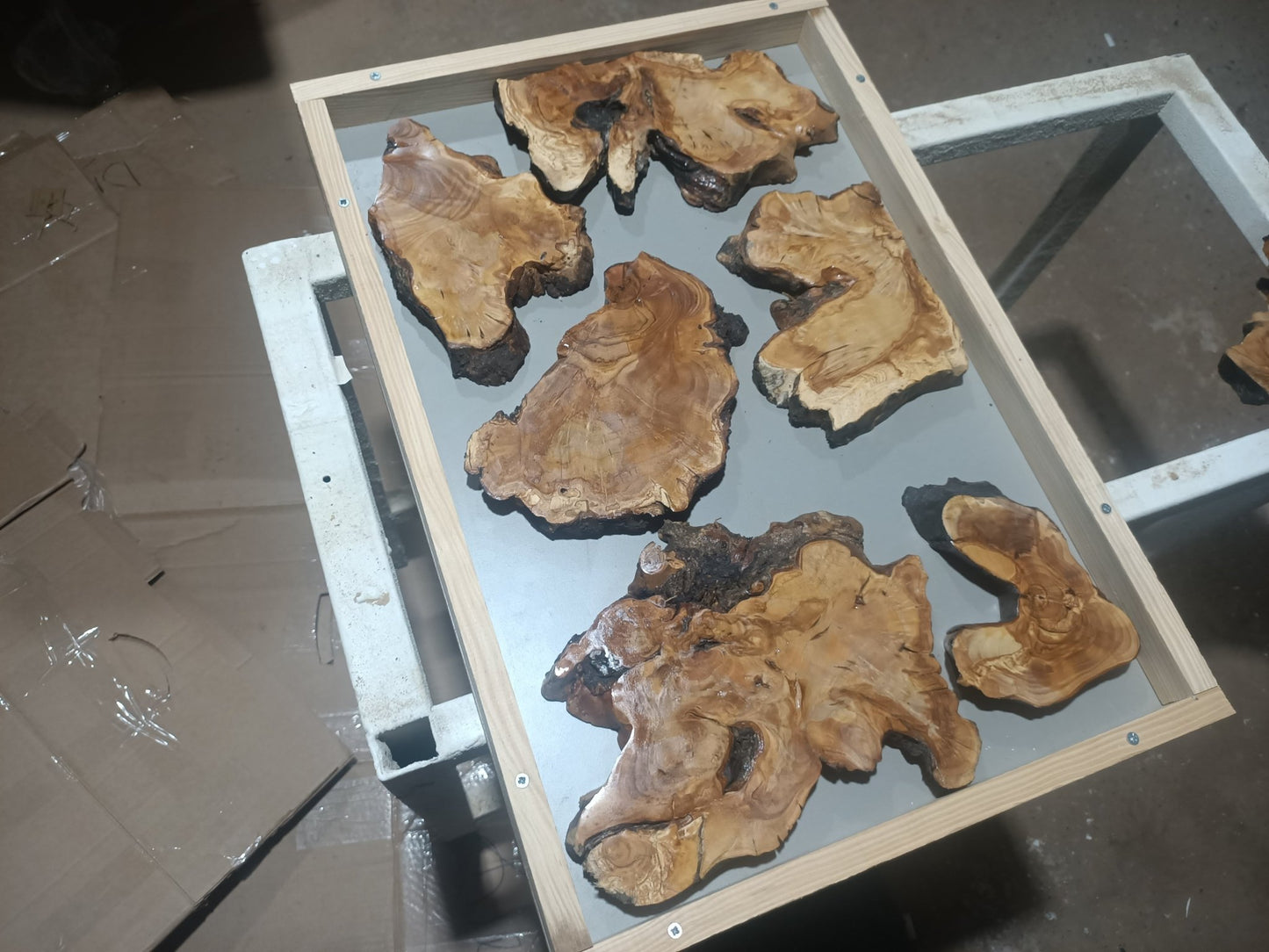 Wooden Epoxy Mold Multiple Usage