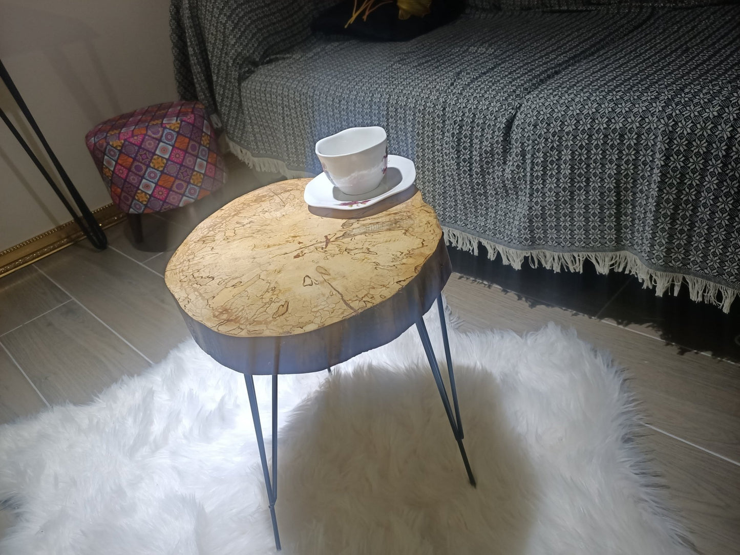 Plane Tree End Table 16"