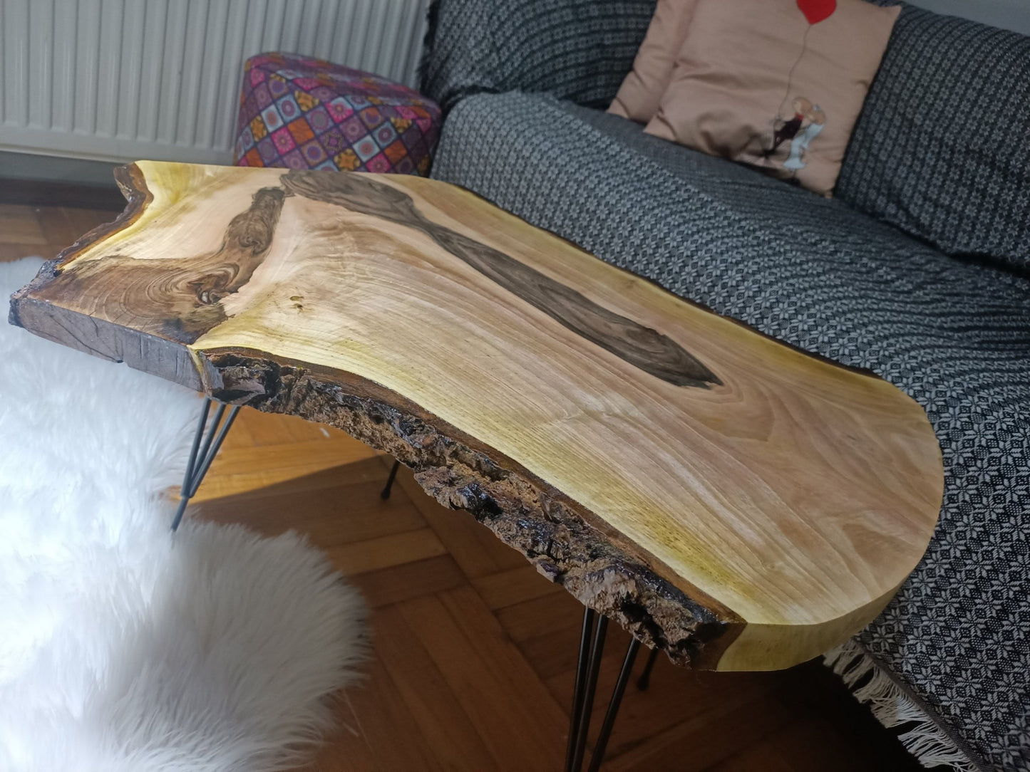 Walnut Side Table 16x24inches