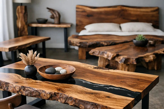 13 Live Edge Wood Ideas That Stand Out