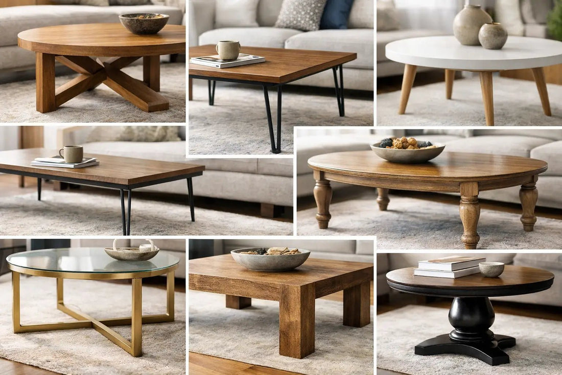 7 Best Coffee Table Leg Styles
