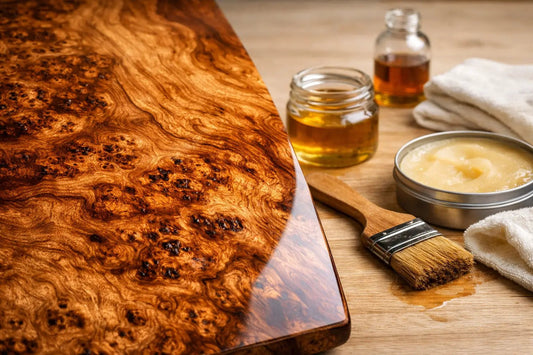 Best Finishes for Burl Wood That Let Grain Glow