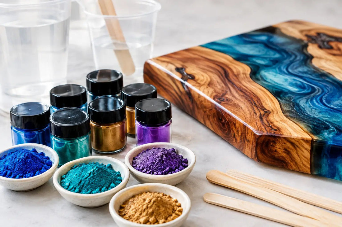 Best Resin Pigments for Wood and Epoxy Projects