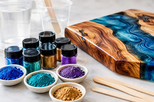 Best Resin Pigments for Wood and Epoxy Projects