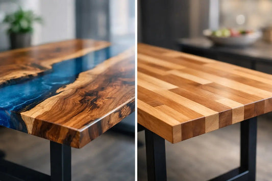 Epoxy Slabs Versus Butcherblock for Tables