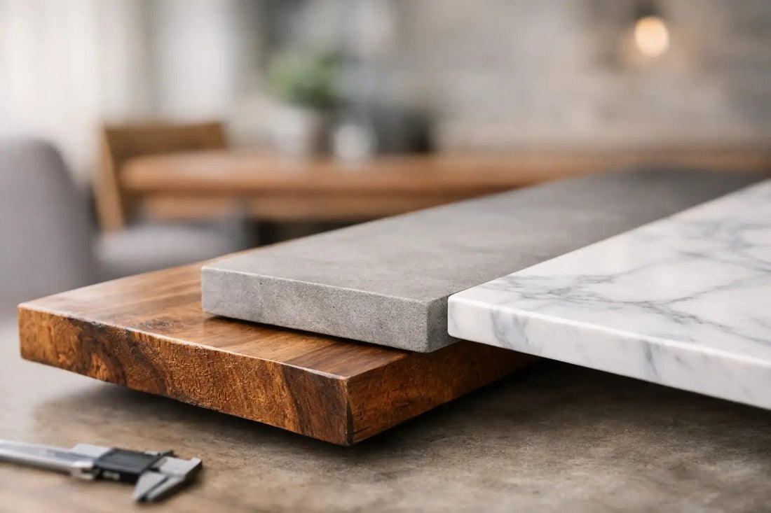 How Thick Should Table Slabs Be?