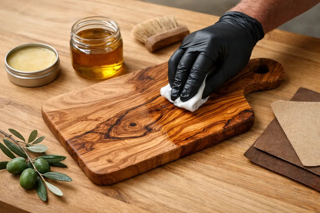 How to Finish Olive Wood the Right Way