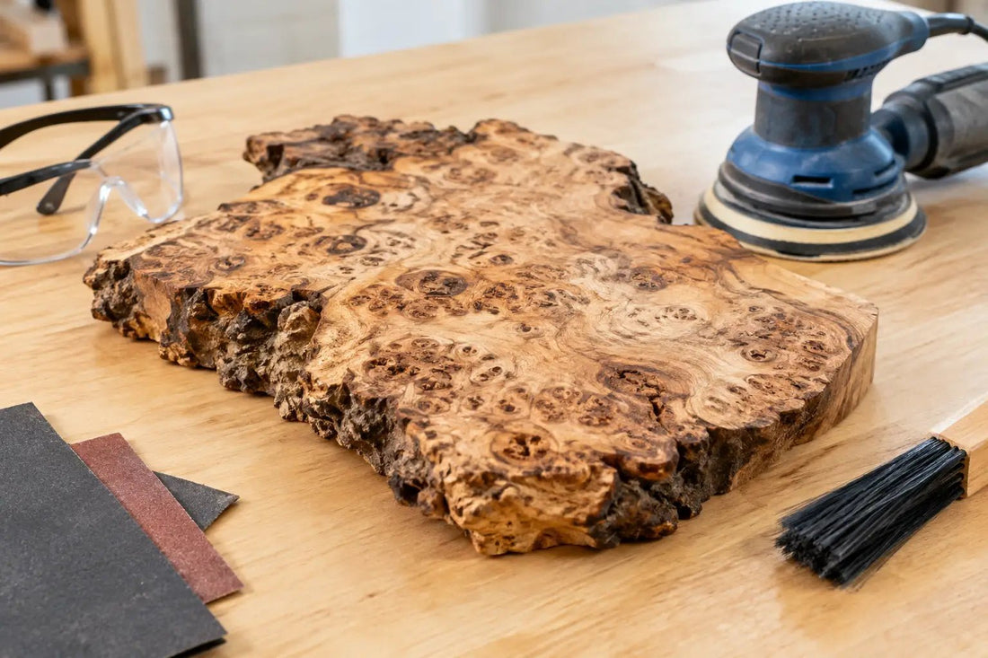 How to Prepare Burl Casting Wood for Epoxy
