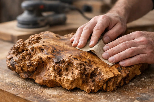 How to Sand Burl Wood Without Flattening It