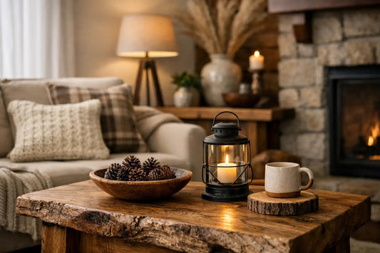 How to Style Rustic Decor With Real Wood