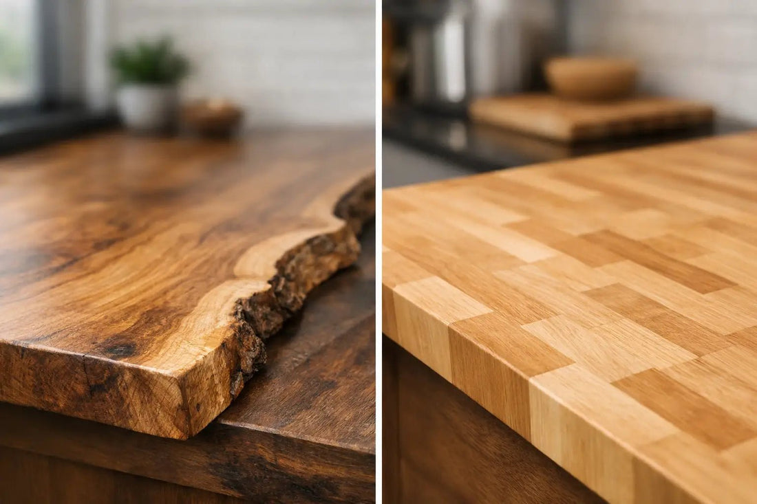 Live Edge Versus Butcher Block: Which Fits?