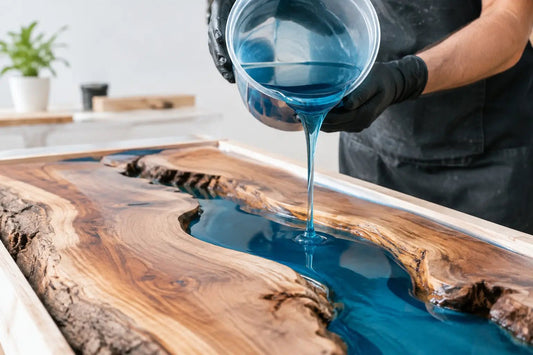 Pour Casting Epoxy for One-of-a-Kind Woodwork