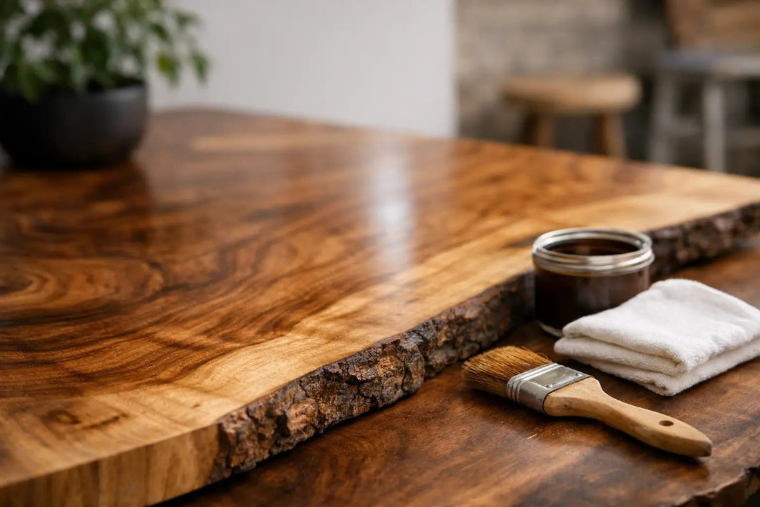 Wood Slab Finish Review for Real Projects