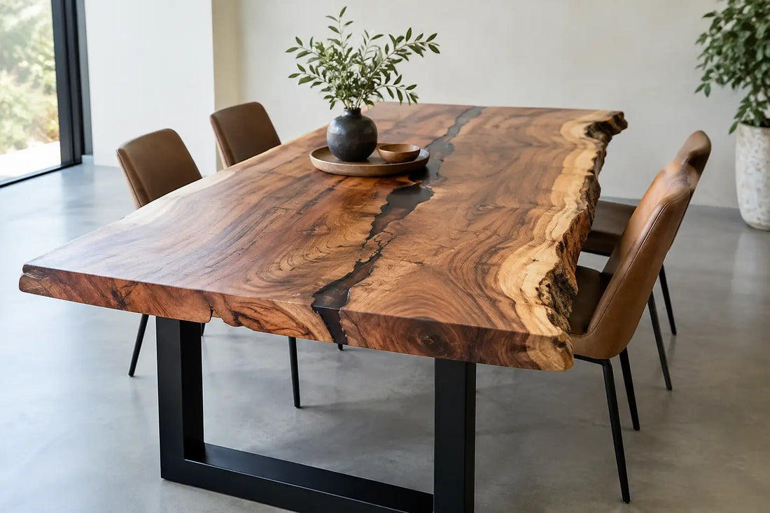 Wood Slabs for Tables That Refuse to Blend In