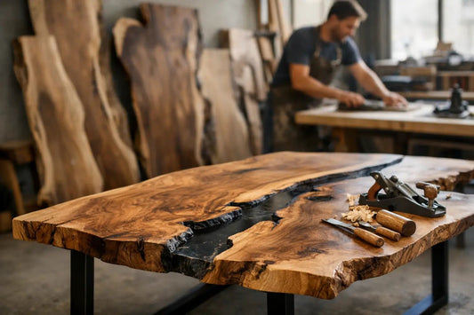 Woodworking Irregular Slabs That Steal the Show