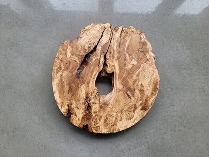 16" Round Olive Slab