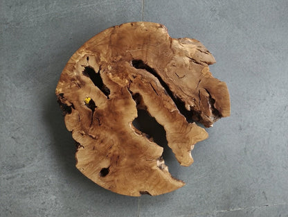 16" Round Olive Slab