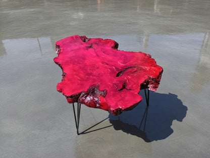 20" Red Olive Coffee Table