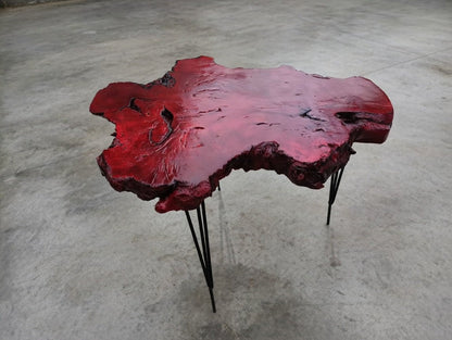 20" Red Olive Coffee Table