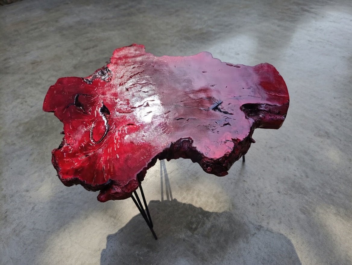 20" Red Olive Coffee Table