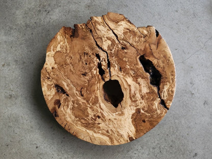 20" Round Olive Slab