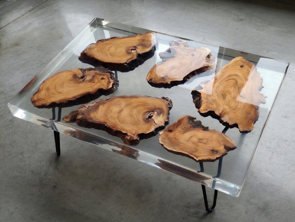 6 Pcs Wild Olive Slab Set
