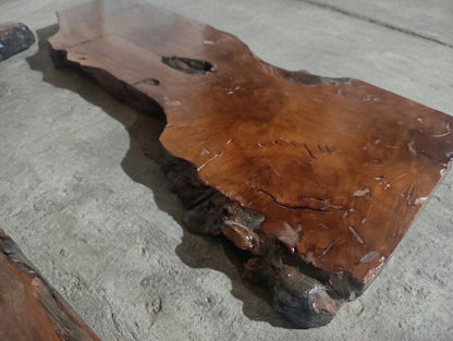 Brown Olive River Slab 20"
