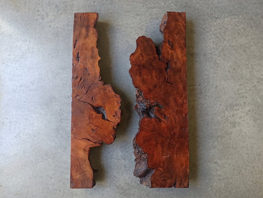 Brown Olive River Slab 20"