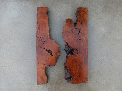 Brown Olive River Slab 20"