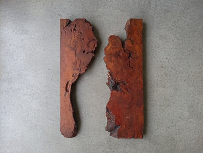Brown Olive River Slab 20"