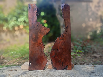 Brown Olive Wood Slab for DIY Epoxy River Table 20"
