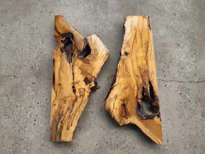 Burl Oak Wood River Slab 20"