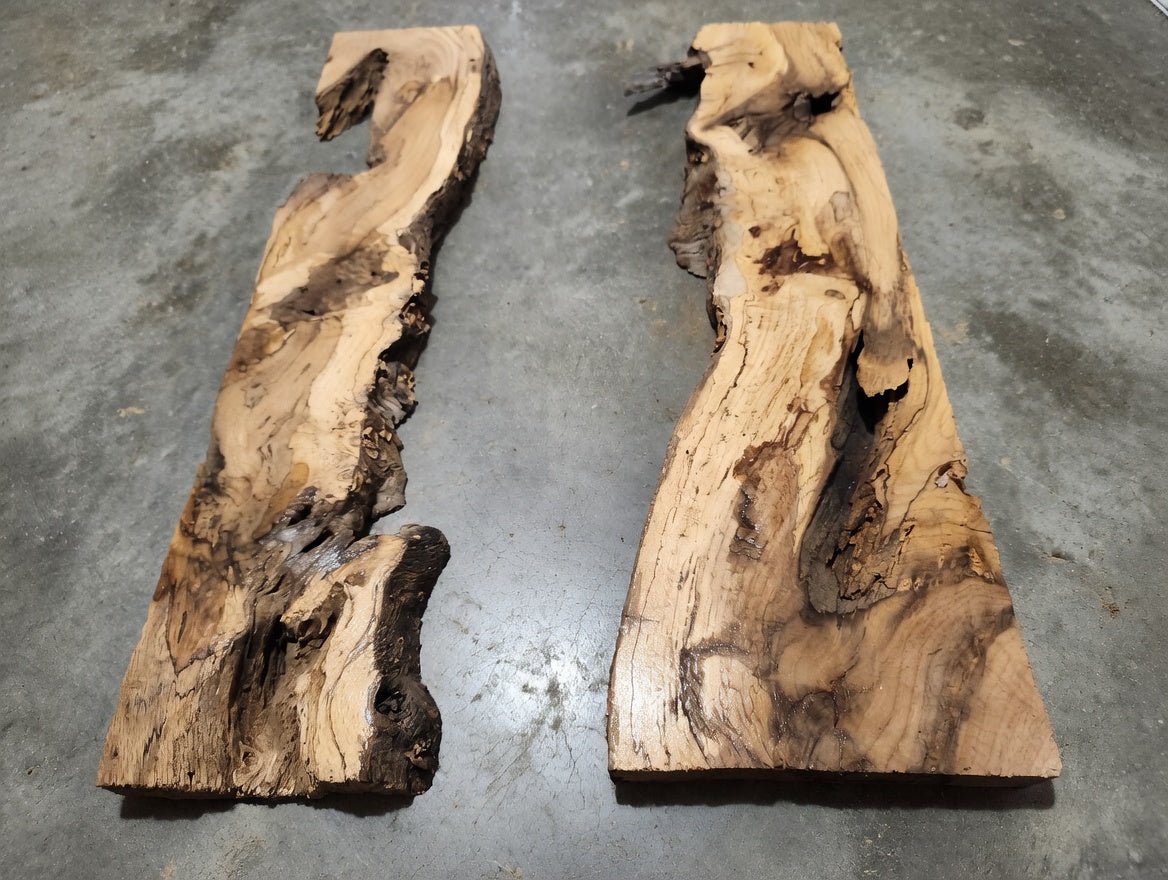 Burl Oak Wood River Slab 20"
