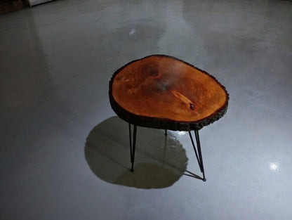 Epoxy Linden End Table 16"