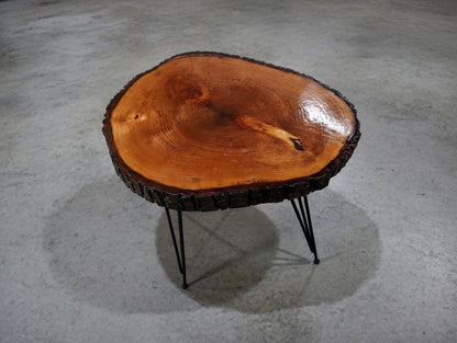 Epoxy Linden End Table 16"