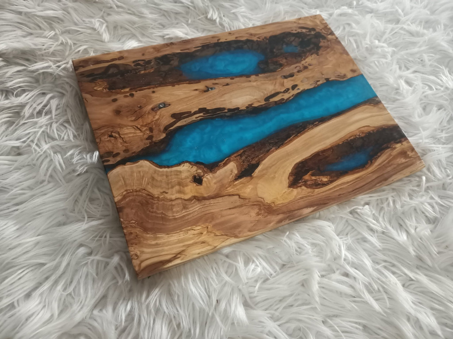 Live Edge Olive Wood Slab for DIY and Charcuterie Board