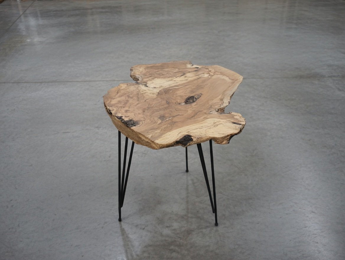 Olive End Table 12"