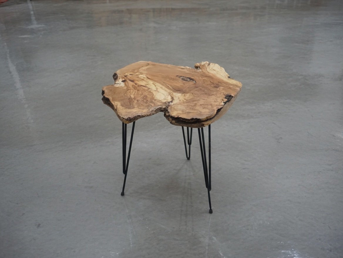 Olive End Table 12"