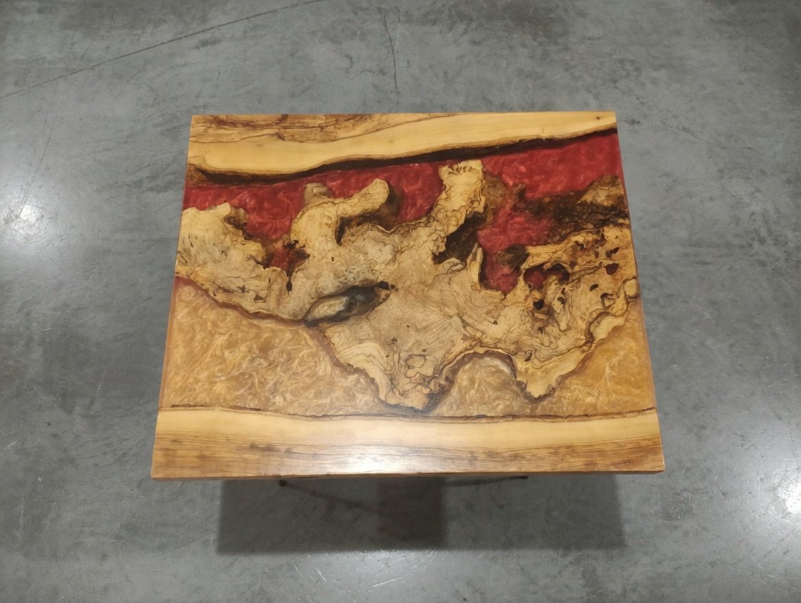Olive Epoxy Table 20"