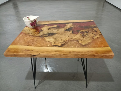 Olive Epoxy Table 20"