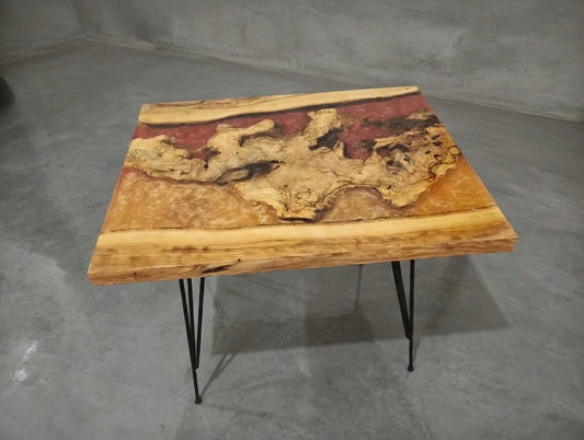 Olive Epoxy Table 24"