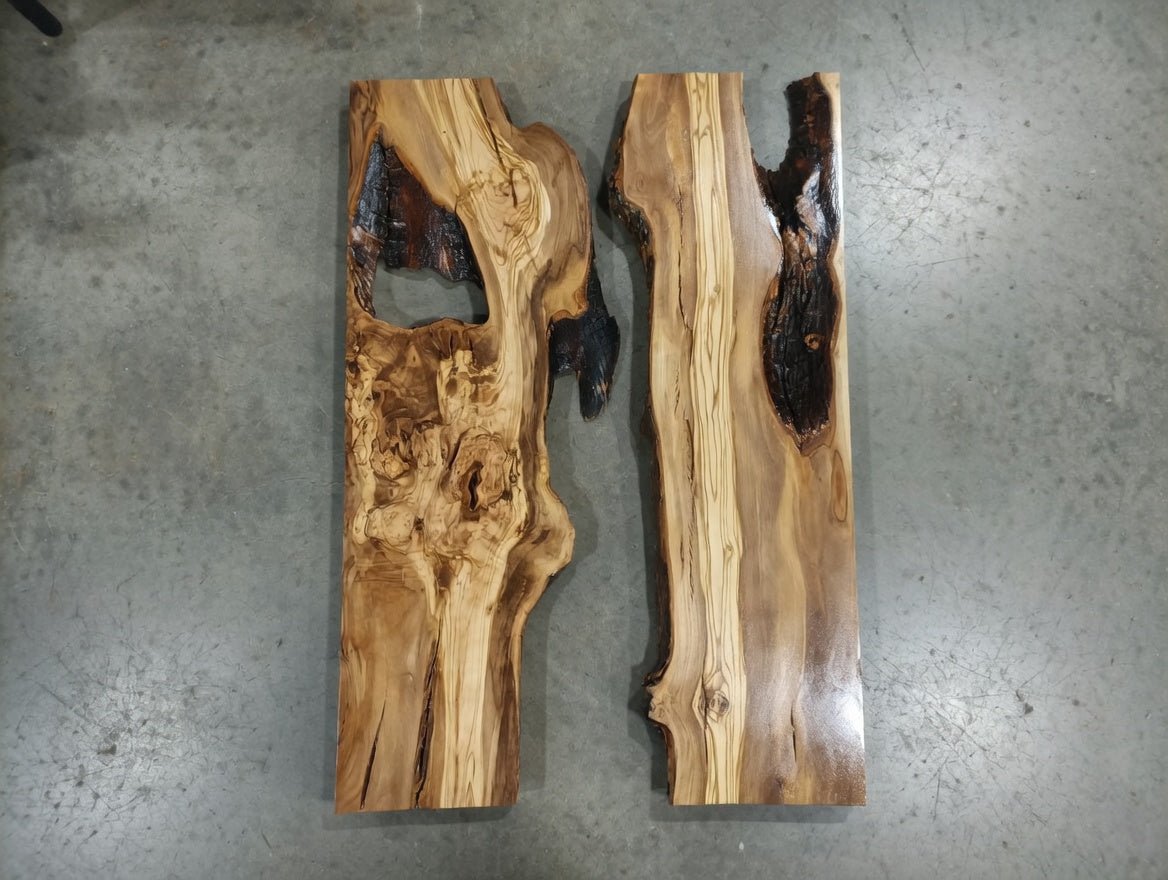 Olive River Slab 20"