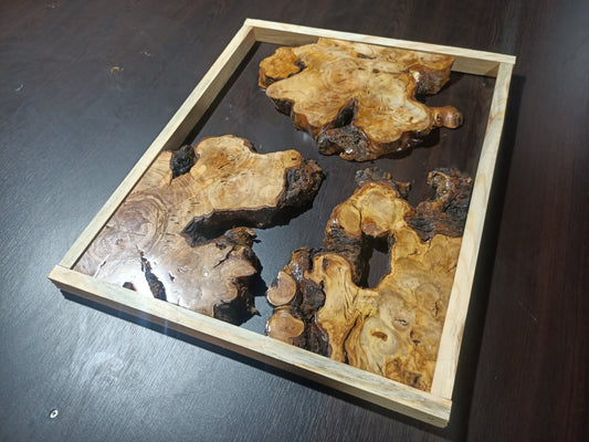 Olive Root Slab Set 16" x 20" 3 Pcs