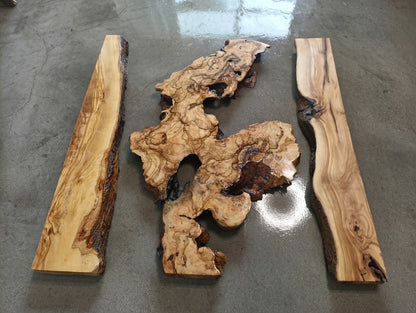 Olive Slab Set 3pcs