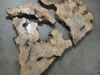 Olive Wood Slab Set 3Pcs