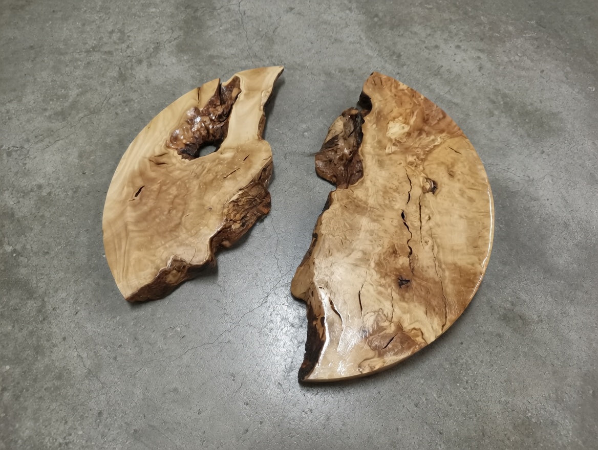Round Olive 16" Slabs