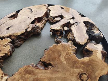 Round Side Cover Olive Slab Set
