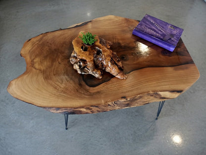 Walnut Center Coffee Table 32"